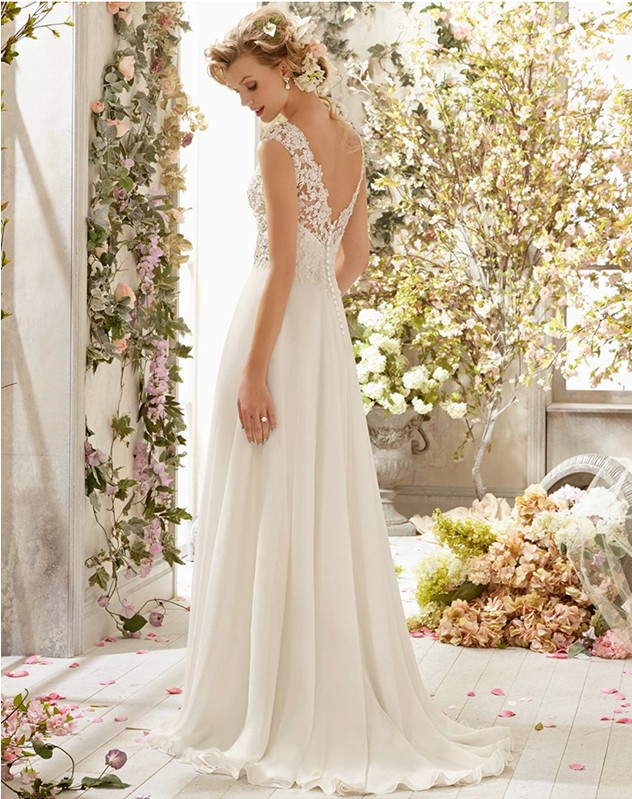 WD4042 slim wedding dress